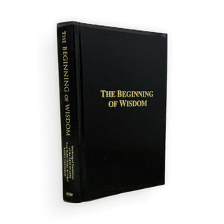 The Beginning of Wisdom