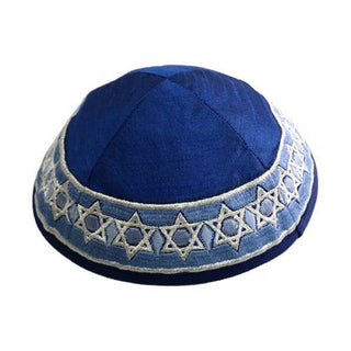 Kippah - Embroidered - Magen David