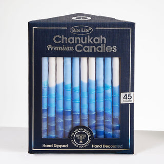 Premium Chanukah Candles, Hand Crafted