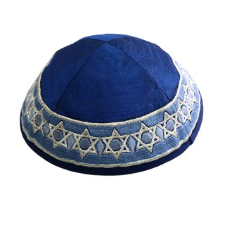 Kippah - Embroidered - Magen David