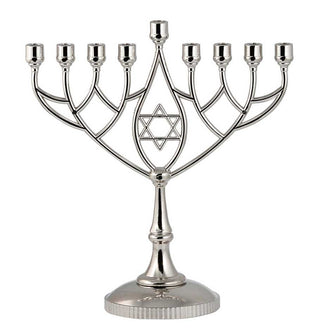 Classic Geometric Menorah