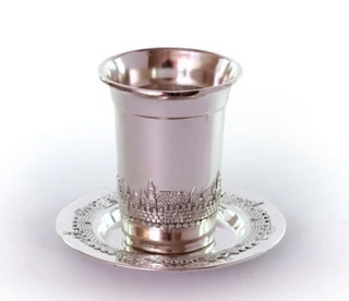 Kiddush Cup & Tray