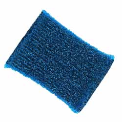 Shabbos Scouring Pad - Blue/Dairy