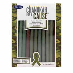 Chanukah For A Cause Candles for KosherTroops