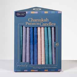 Deluxe Chanukah Candles - Simplicity Colors