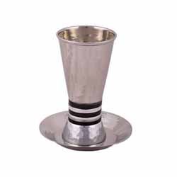 Kiddush Cup - Hammered