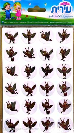 Honey Bee Stickers