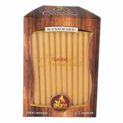 Beeswax Chanukah Candles